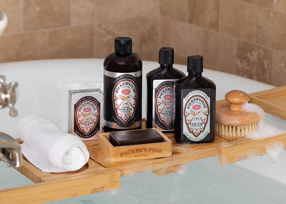 Pine Tar Bar Soap, Men's Soap, Natural Soap for Men